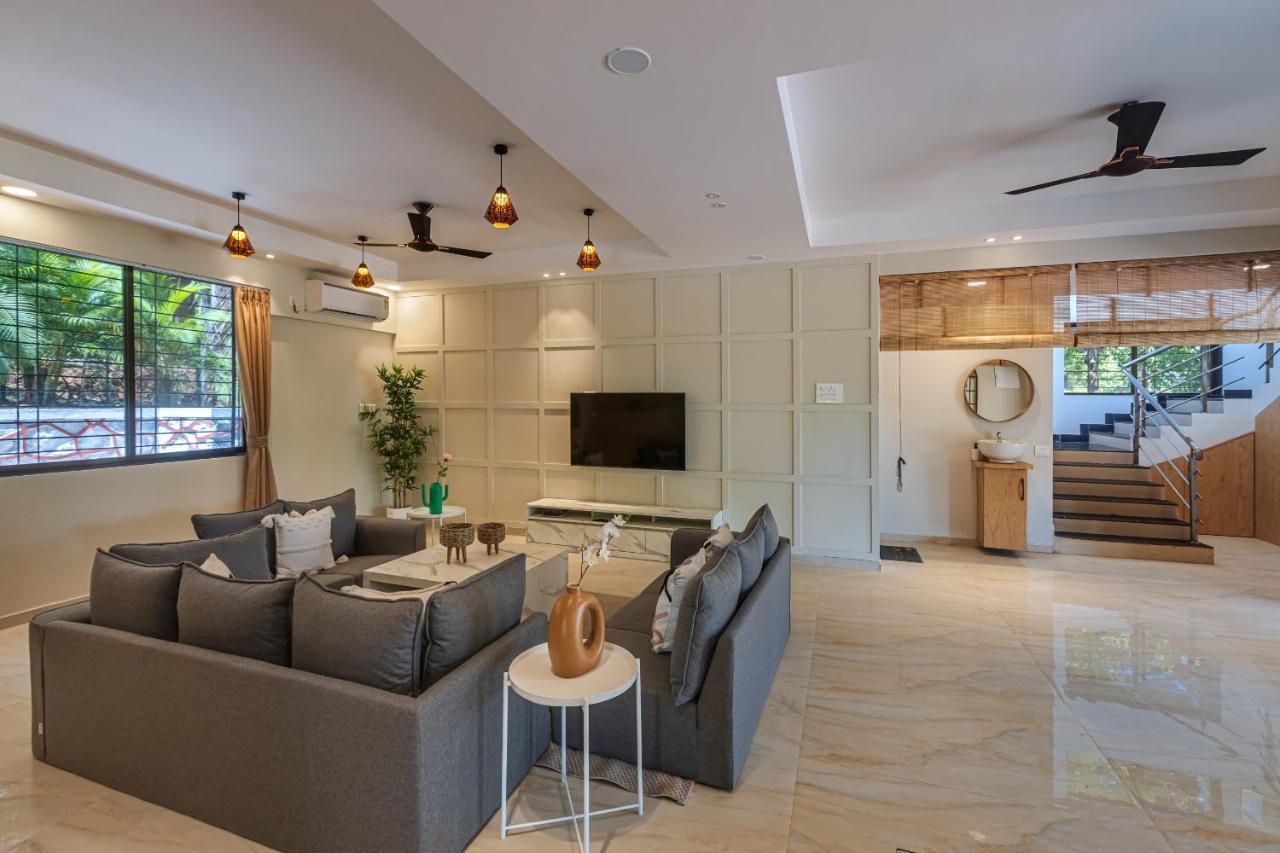 קארג'אט Saffronstays Riverfront Manor, 5-Bdr Pool Villa By Pej River מראה חיצוני תמונה