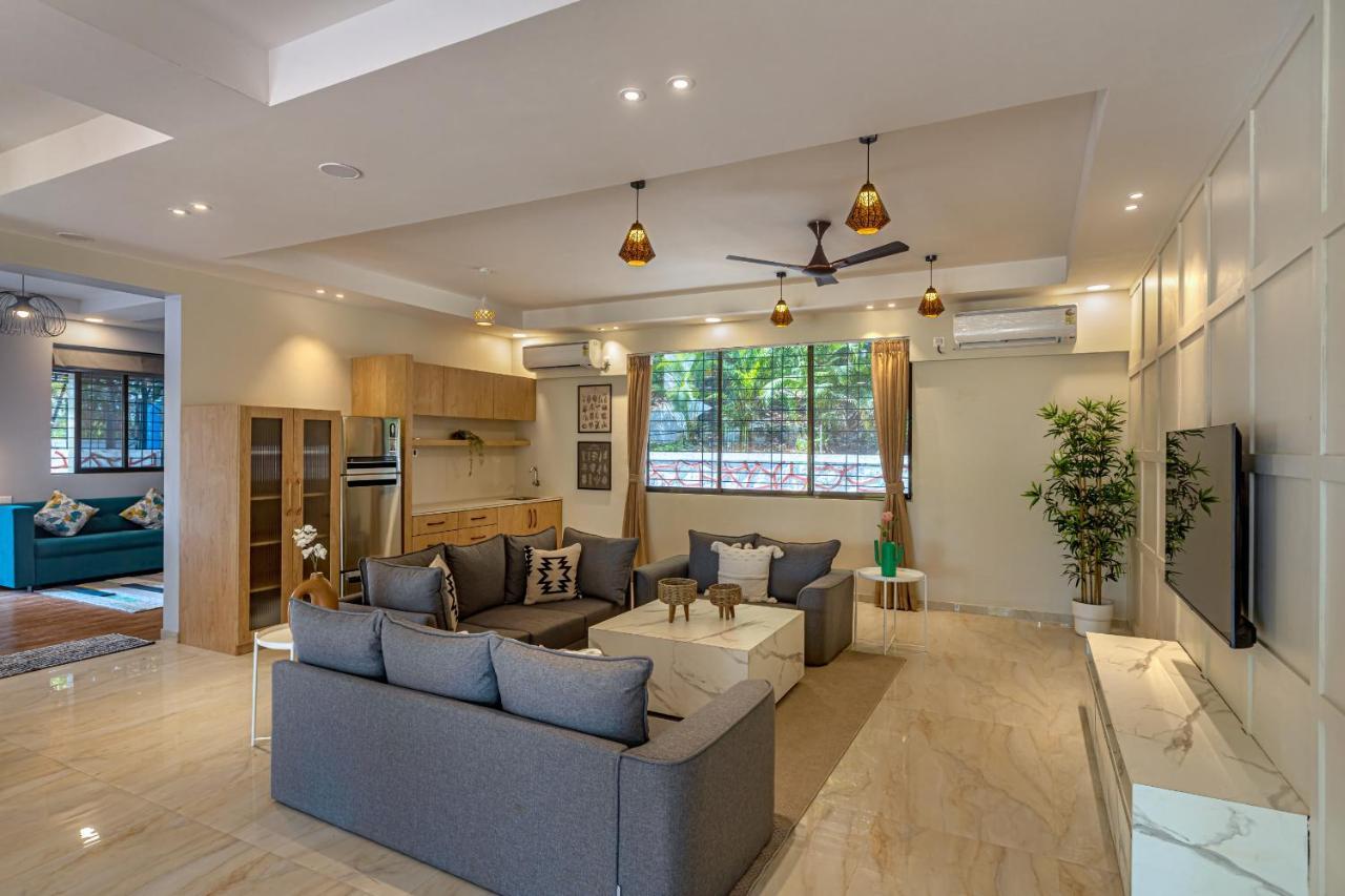 קארג'אט Saffronstays Riverfront Manor, 5-Bdr Pool Villa By Pej River מראה חיצוני תמונה
